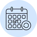 Flexible payment terms icon