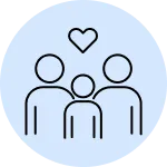 Immediate access to needed care icon